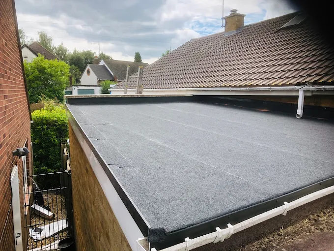 Flat roof installation by Kettering Flat Roofing on a home in Kettering, Northamptonshire